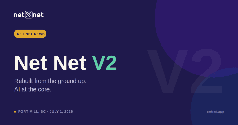 Net Net V2: Rebuilt From the Ground Up, With AI at Its Core