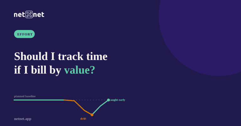 Should I track time if I bill by value?