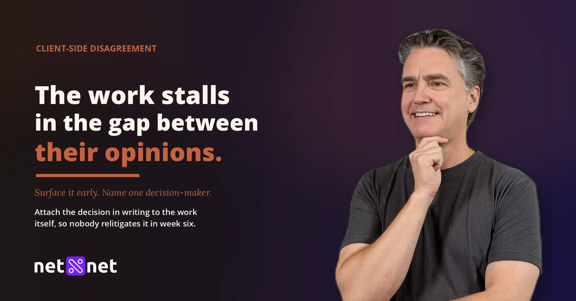 How do you resolve client-side disagreements before they stall the Job?