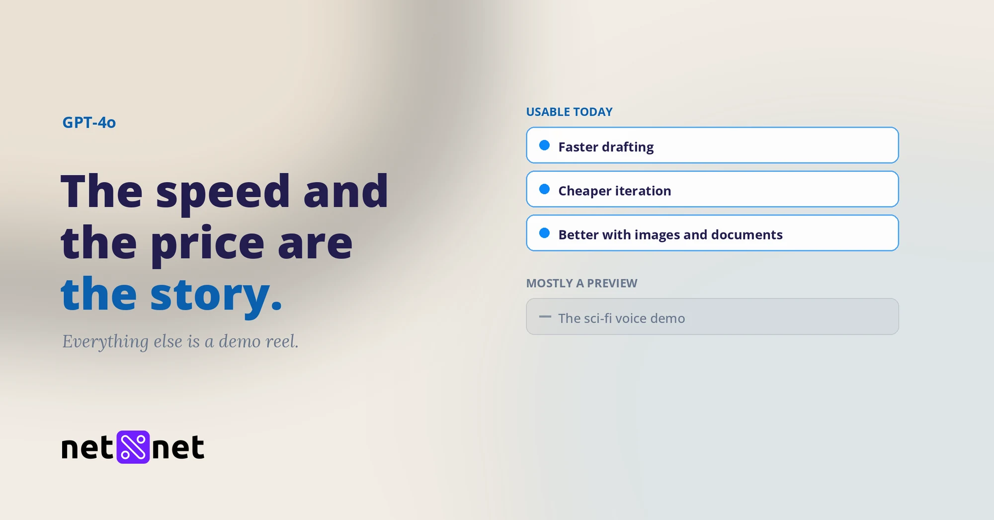 GPT-4o landed. What is actually usable in client work right now?