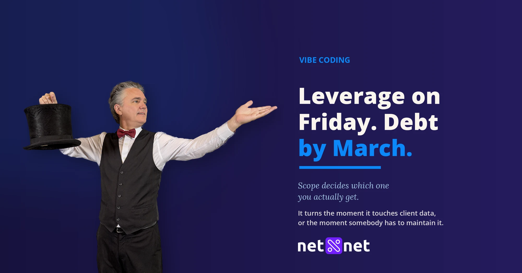 Vibe coding your internal tools: real leverage, or new tech debt?