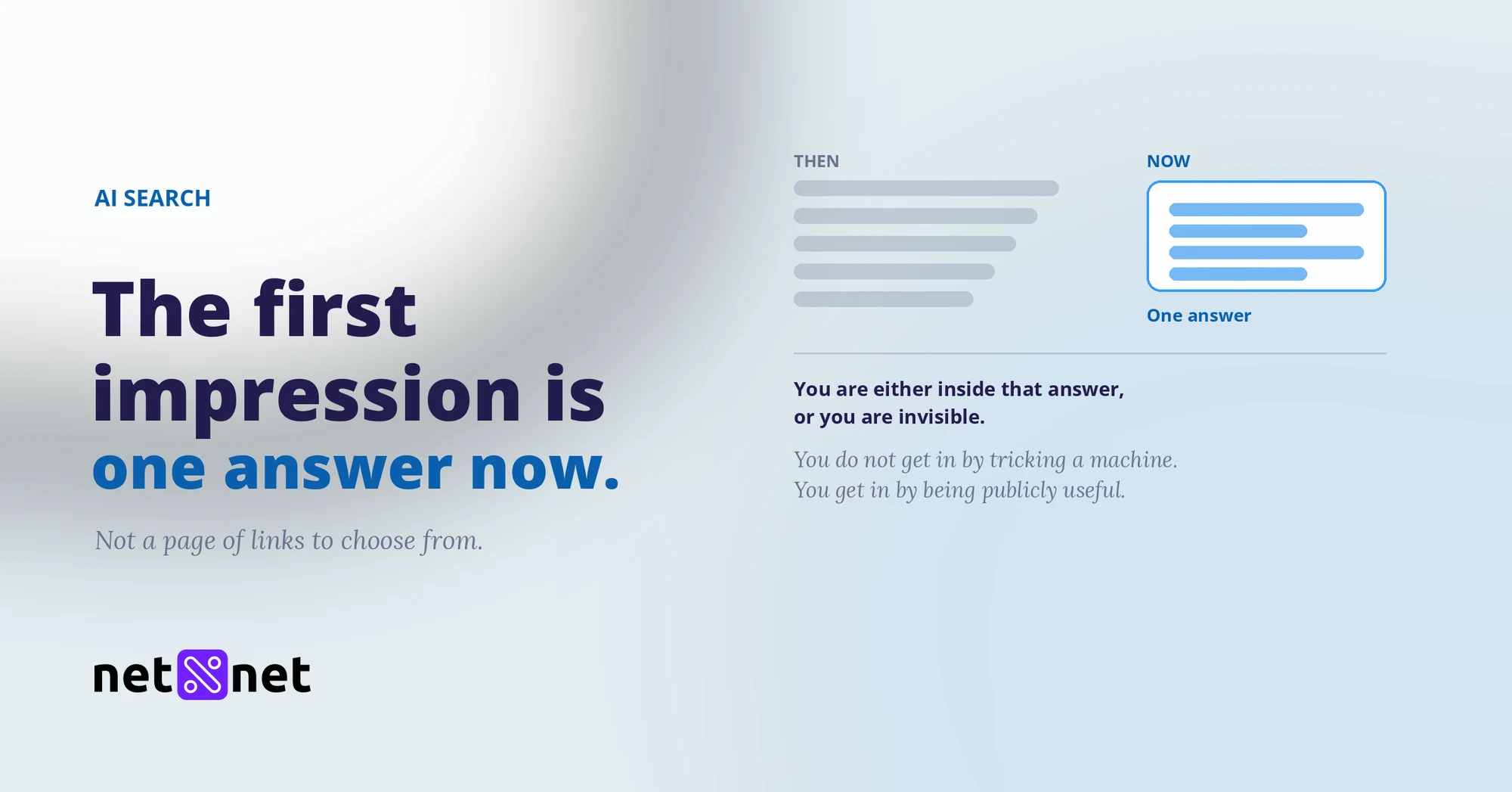 AI search is how clients find you now