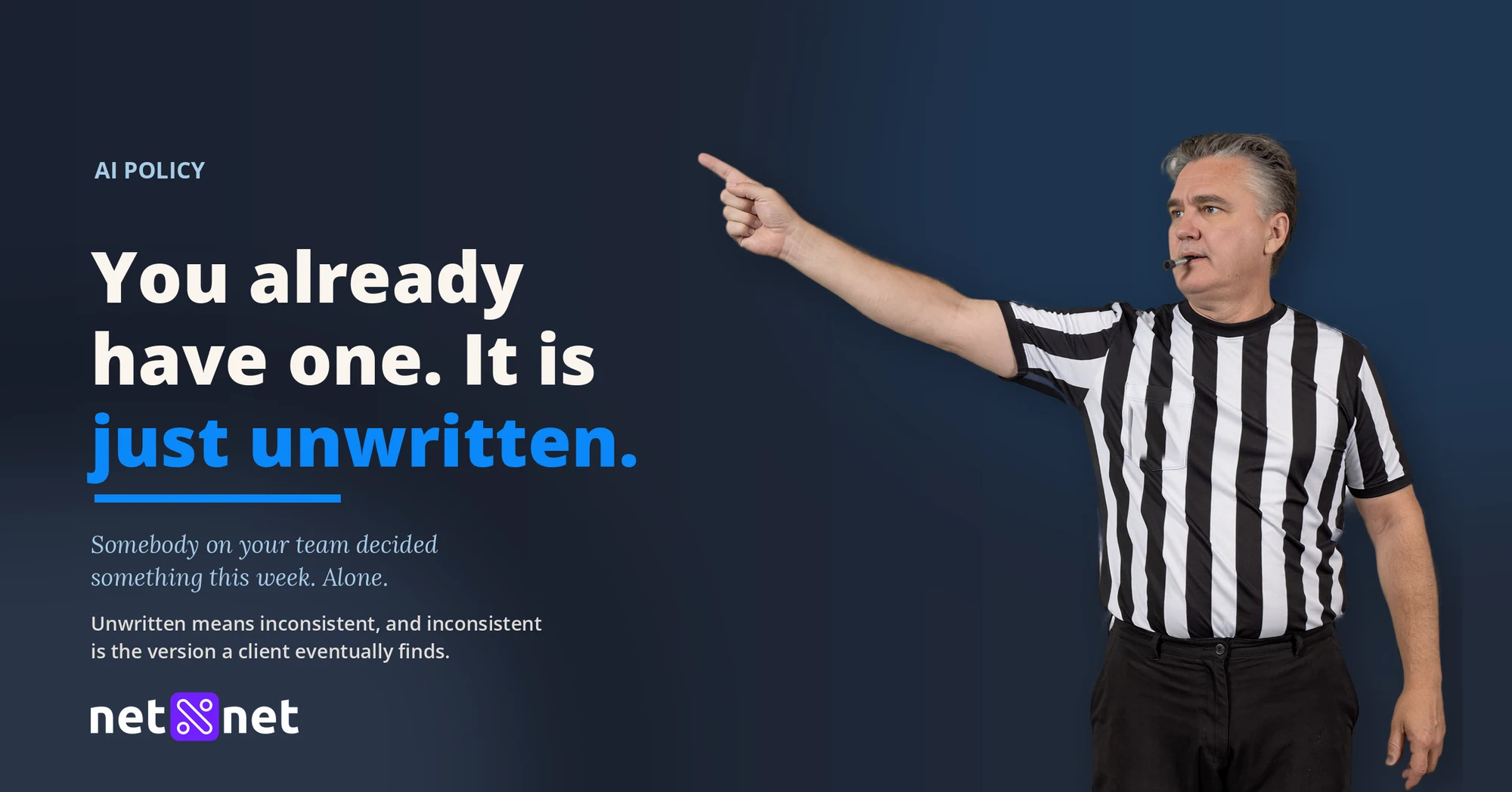 Your team already uses AI. It is time to write the policy.